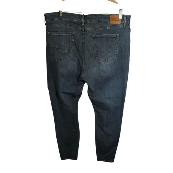 Levi Strauss Signature Women's Mid Rise Skinny Blue Jeans Size 18M - Picture 5 of 13